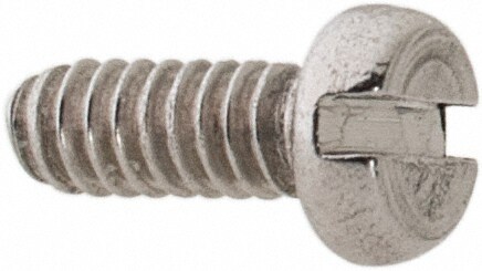 Machine Screw: Pan Head, Slotted