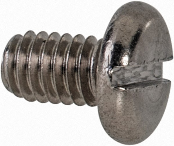Machine Screw: Pan Head, Slotted