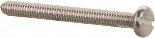 Machine Screw: Pan Head, Slotted