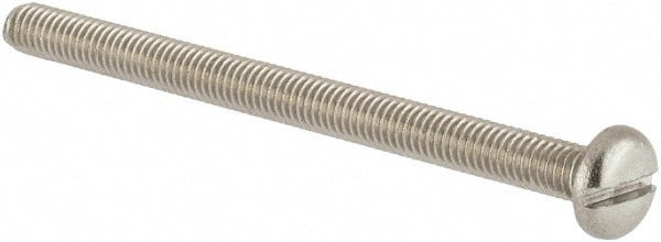 Machine Screw: Pan Head, Slotted