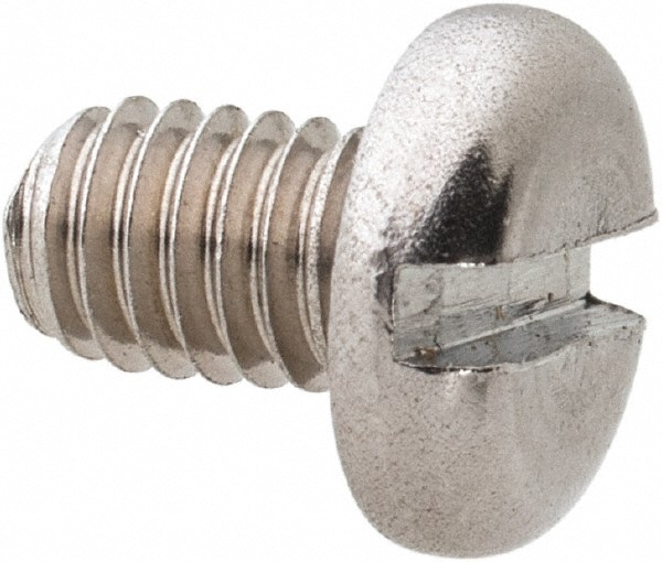 Machine Screw: Pan Head, Slotted