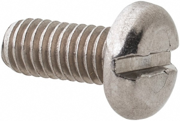 Machine Screw: Pan Head, Slotted