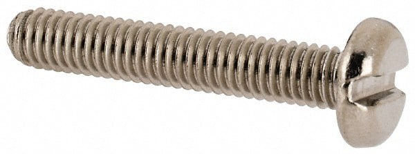 Machine Screw: Pan Head, Slotted