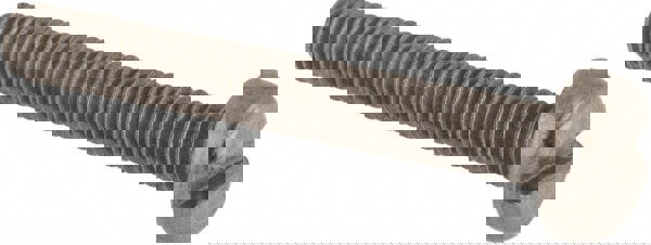 Machine Screw: M4x0.7 x 30.00 mm Length Under Head, Pan Head, Slotted