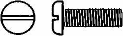 Machine Screw: Pan Head, Slotted