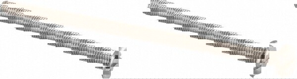 Machine Screw: M5x0.8 x 100.00 mm Length Under Head, Pan Head, Slotted