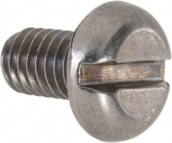 Machine Screw: Pan Head, Slotted