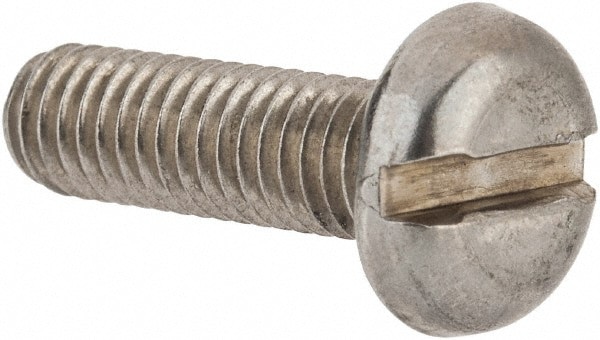 Machine Screw: Pan Head, Slotted