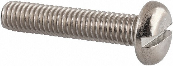 Machine Screw: Pan Head, Slotted