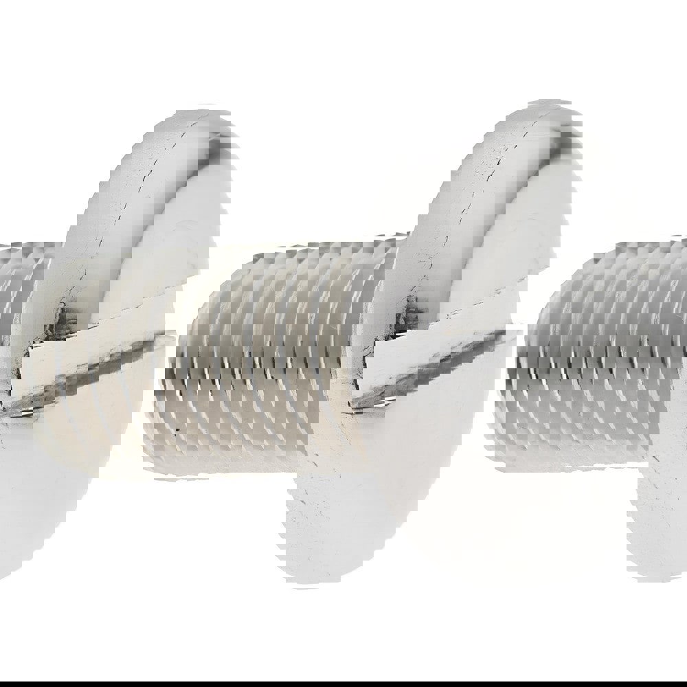 Machine Screw: M8x1.25 x 16.00 mm Length Under Head, Pan Head, Slotted