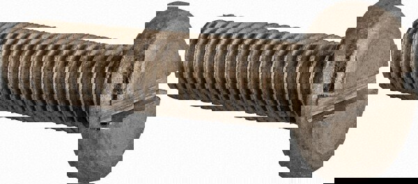 Machine Screw: M8x1.25 x 35.00 mm Length Under Head, Pan Head, Slotted