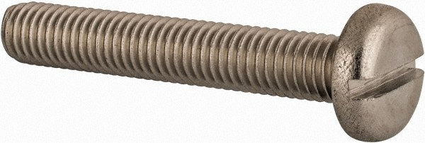 Machine Screw: Pan Head, Slotted