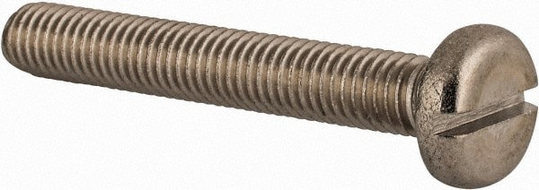 Machine Screw: Pan Head, Slotted