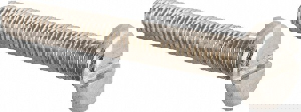 Machine Screw: M8x1.25 x 60.00 mm Length Under Head, Pan Head, Slotted