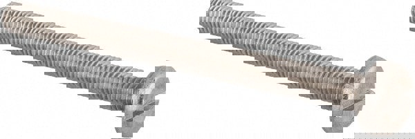 Machine Screw: M8x1.25 x 100.00 mm Length Under Head, Pan Head, Slotted