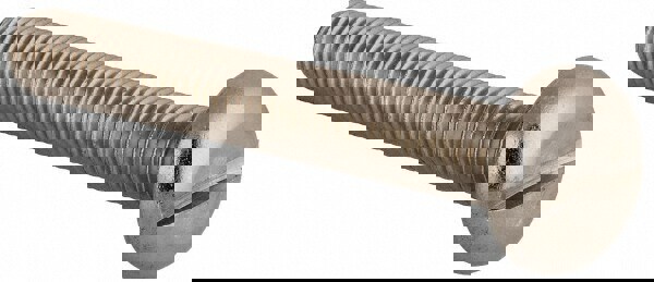 Machine Screw: M10x1.5 x 70.00 mm Length Under Head, Pan Head, Slotted