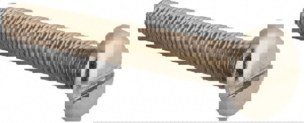 Machine Screw: M10x1.5 x 75.00 mm Length Under Head, Pan Head, Slotted