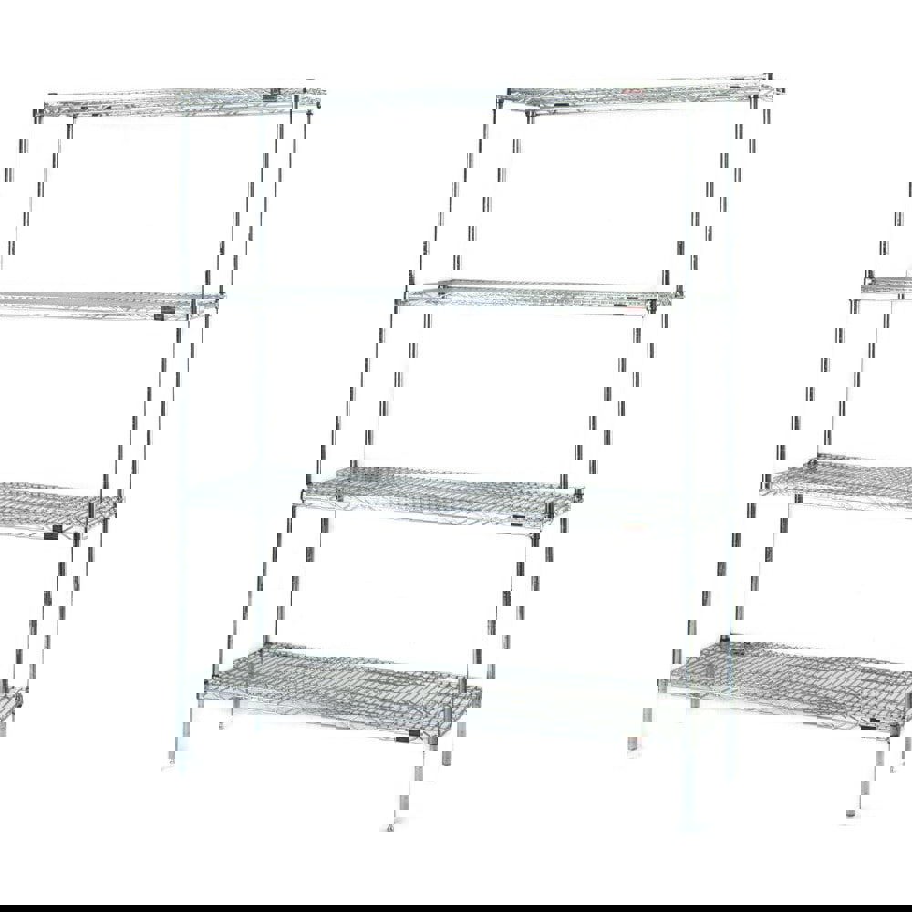 Wire Shelving; Shelving Type: Stationary Wire Shelving ; Shelf Type: Adjustable ; Adjustment Type: Split Sleeve ; Shelf Capacity: 600lb ; Mobility: Stationary ; Width (Inch): 72