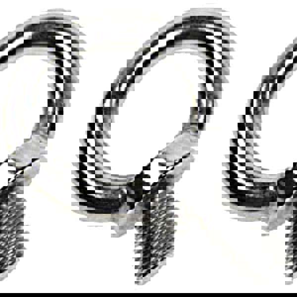 Forged Lifting Eye Bolt: 3/8 Thread, Grade 316 Stainless Steel