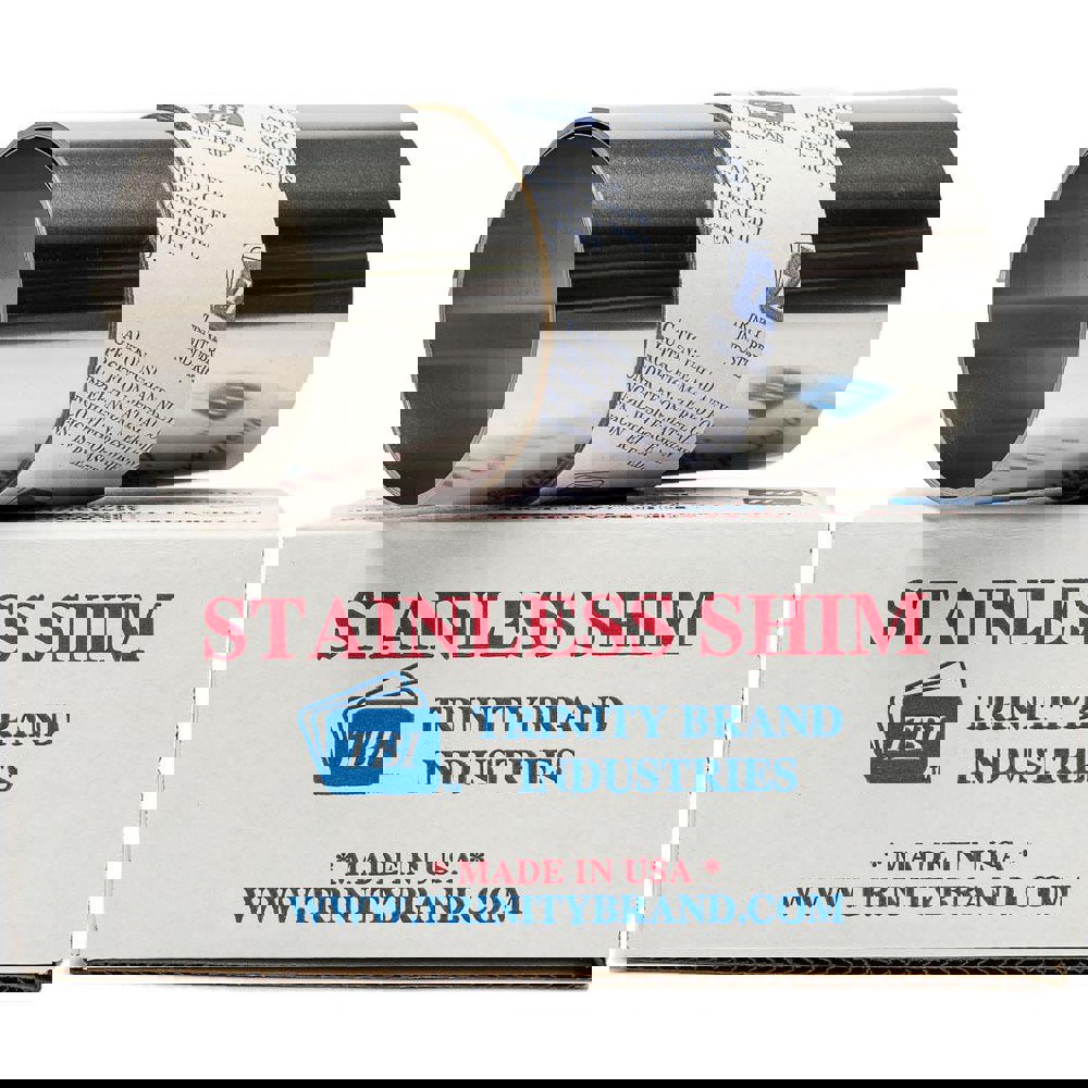 Shim Stock: 0.0005'' Thick, 100'' Long, 6