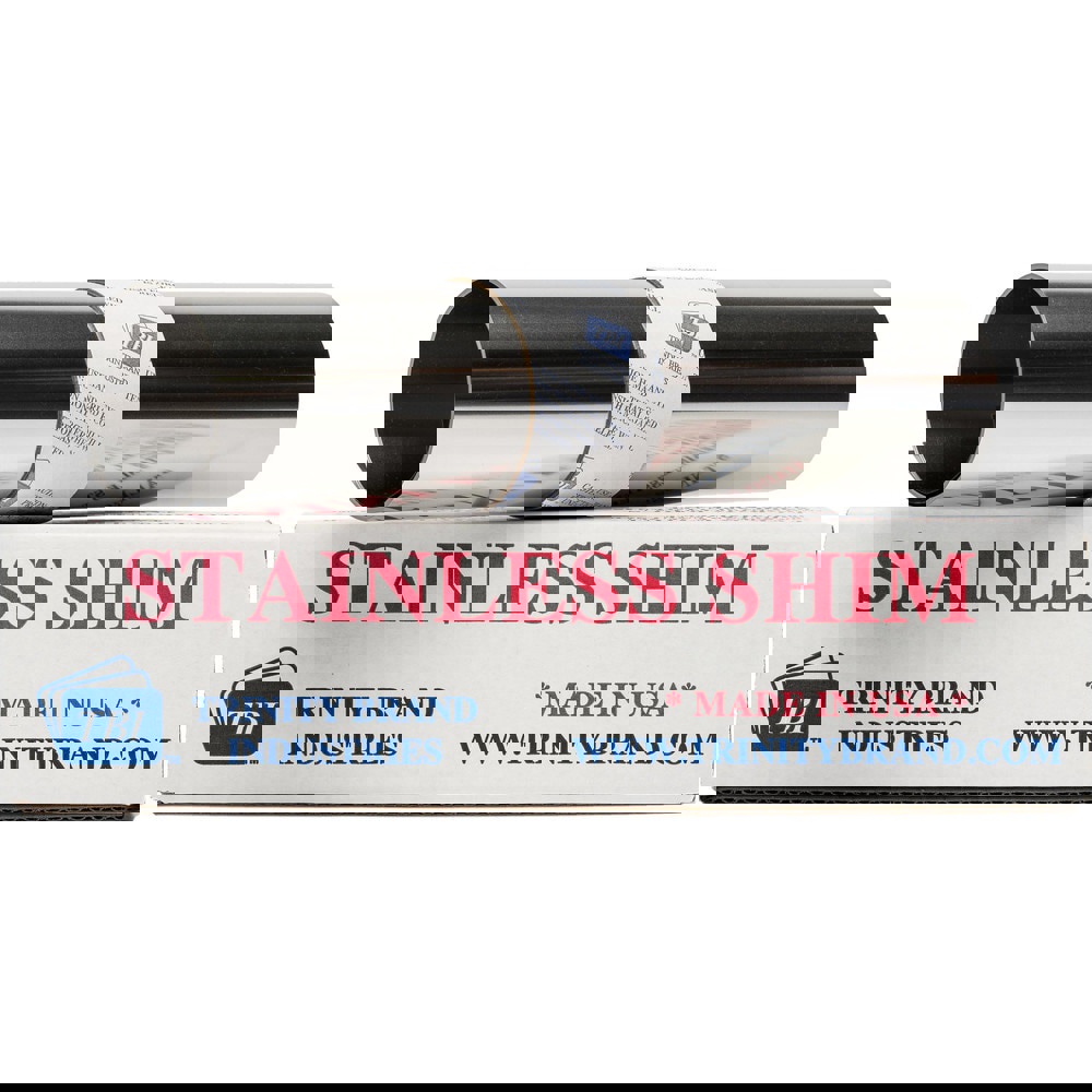 Shim Stock: 0.01'' Thick, 100'' Long, 12