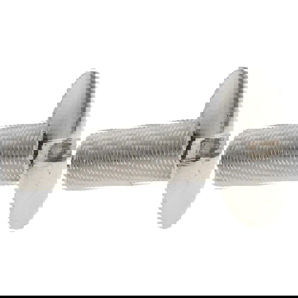 Machine Screw: M8x1.25 x 35.00 mm Length Under Head, Truss Head, Slotted