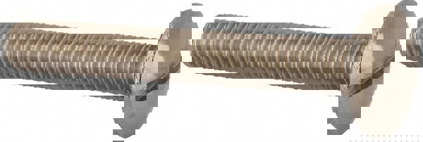 Machine Screw: M8x1.25 x 60.00 mm Length Under Head, Truss Head, Slotted