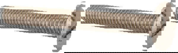 Machine Screw: M8x1.25 x 70.00 mm Length Under Head, Truss Head, Slotted