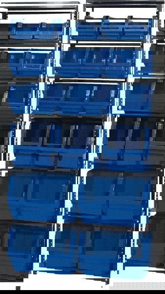 16 Bin Large Hopper Front Bin Storage Units