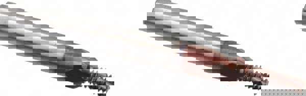 Helical Flute Thread Mill: 1/4-28, Internal, 3 Flute, 1/4