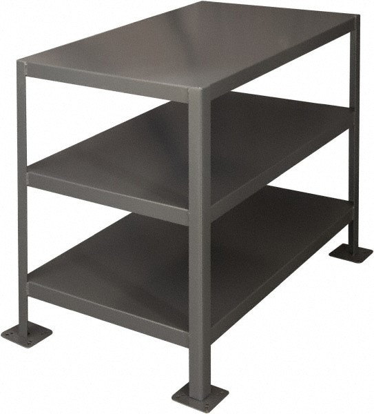 Stationary Machine Work Table: Gray