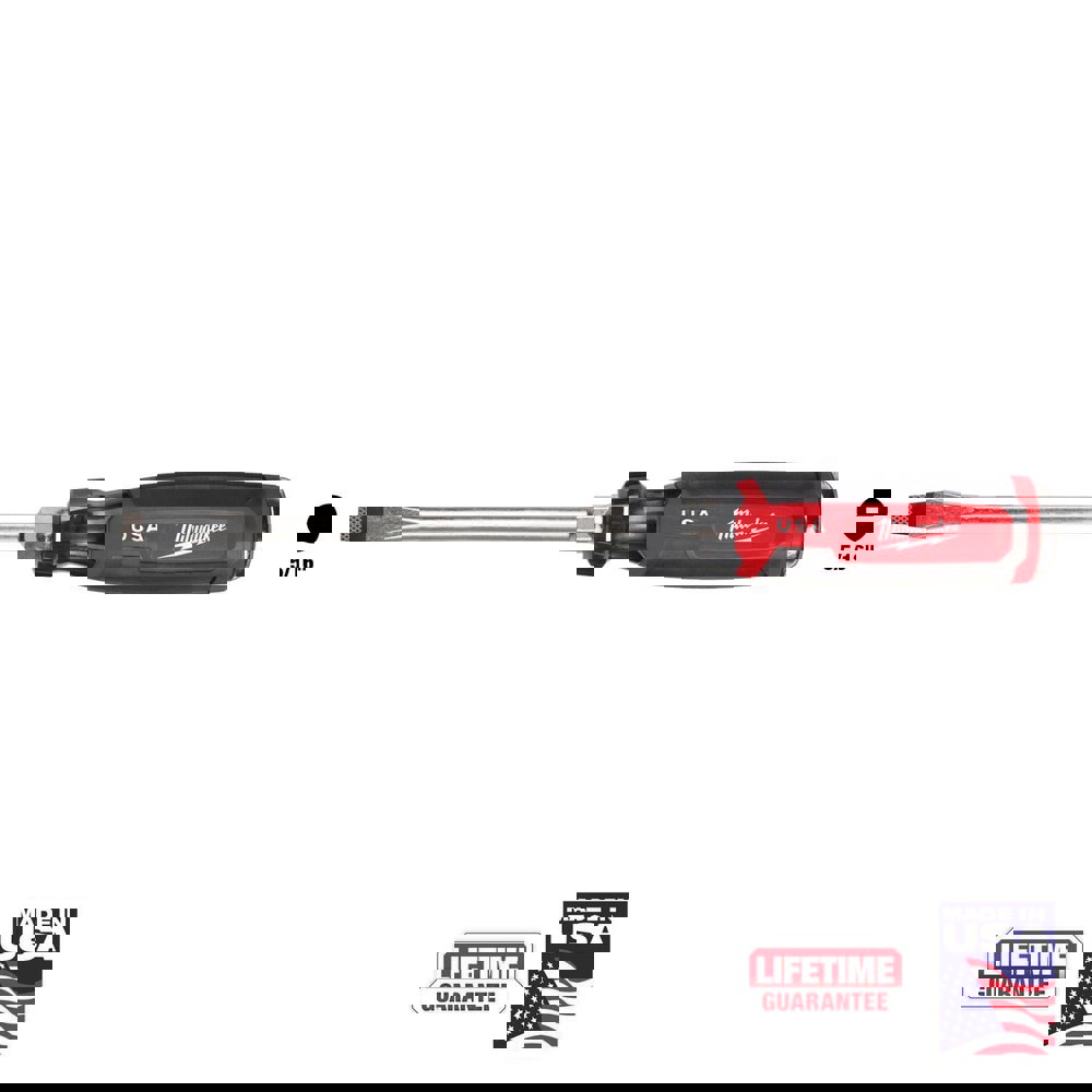 Slotted Screwdrivers; Blade Width (Inch): 5/16 ; Blade Length (Inch): 6 ; Overall Length (Decimal Inch): 10.8000 ; Handle Type: Comfort Grip; Cushion Grip ; Handle Length (Decimal Inch - 4 Decimals): 4.7000 ; Shank Type: Straight