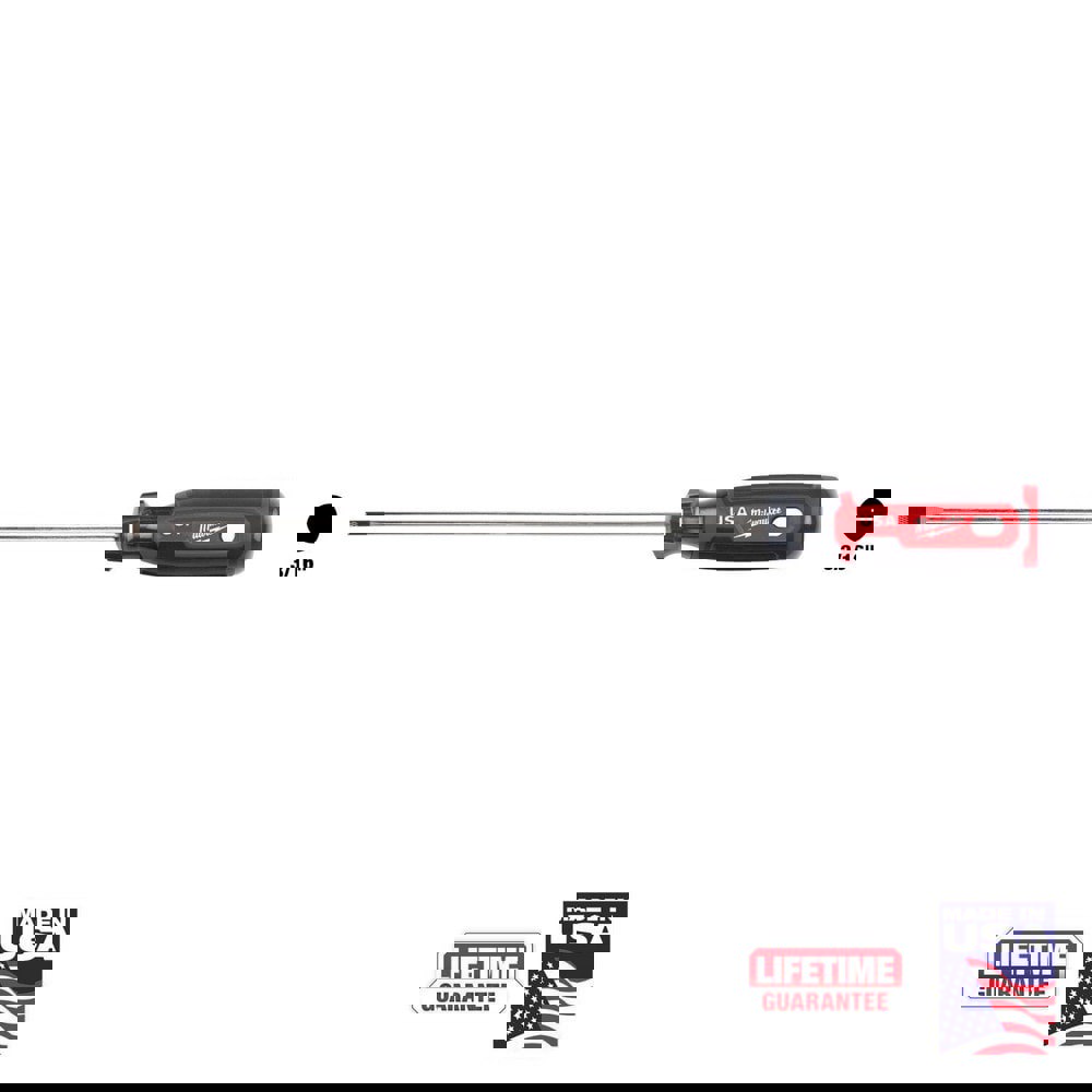 Precision & Specialty Screwdrivers; Tool Type: Cabinet Screwdriver ; Blade Length: 8 ; Overall Length: 11.90 ; Shaft Length: 8in ; Handle Length: 3.7in ; Handle Type: Standard; Cushion Grip