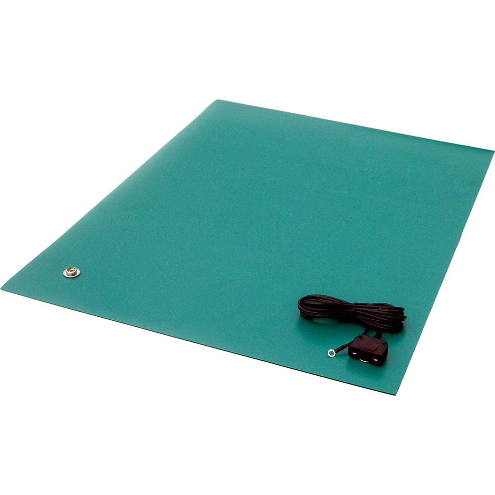 Anti-Static Table Mat: Static Dissipative, Rubber, 24