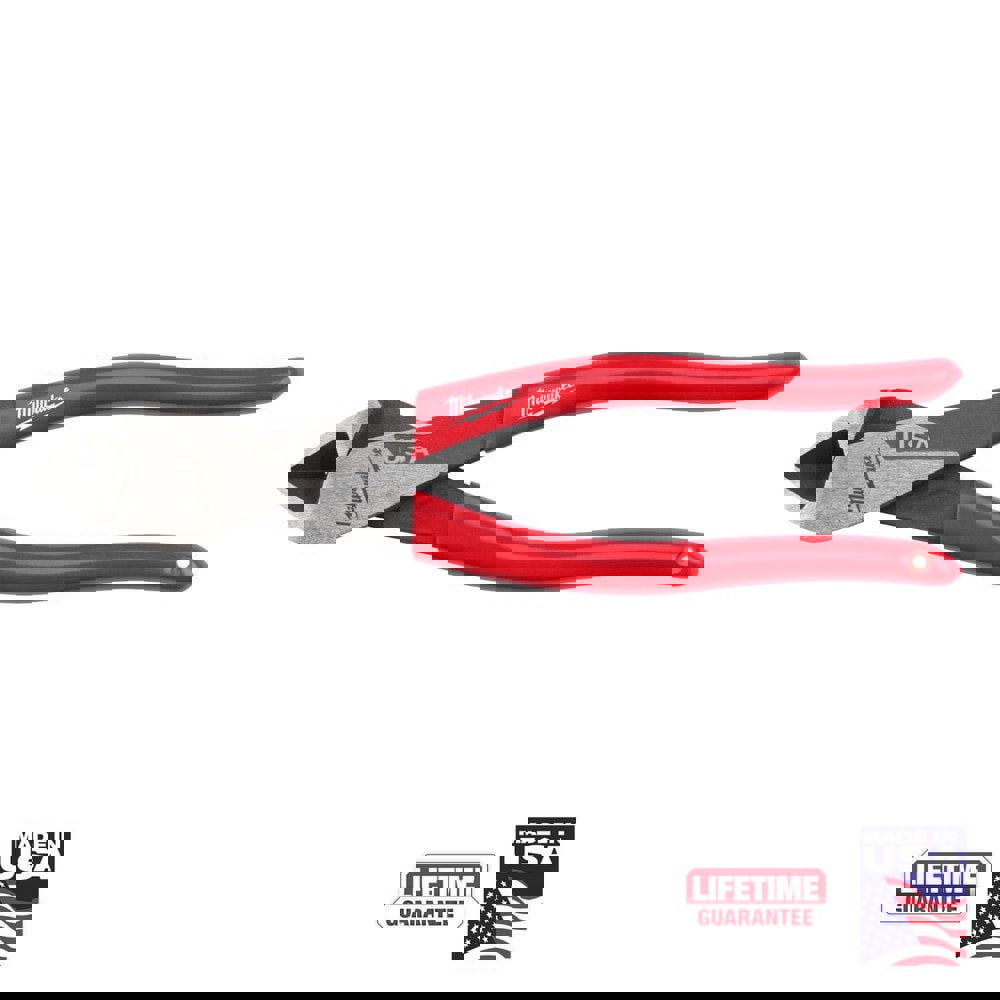 Cutting Pliers; Insulated: No ; Overall Length (Decimal Inch): 8.0000 ; Jaw Width (Decimal Inch): 1.25 ; Head Style: Cutter; Diagonal ; Cutting Style: Diagonal ; Handle Material: Plastisol