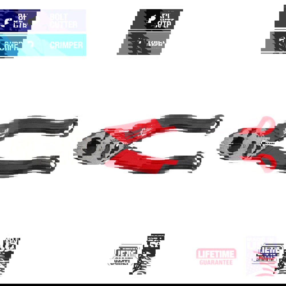 Pliers; Jaw Texture: Crosshatch ; Plier Type: Lineman's ; Jaw Length (Inch): 1-7/8 ; Jaw Length (Decimal Inch): 1.8750 ; Jaw Width (Inch): 1-1/4 ; Jaw Type: Linesman