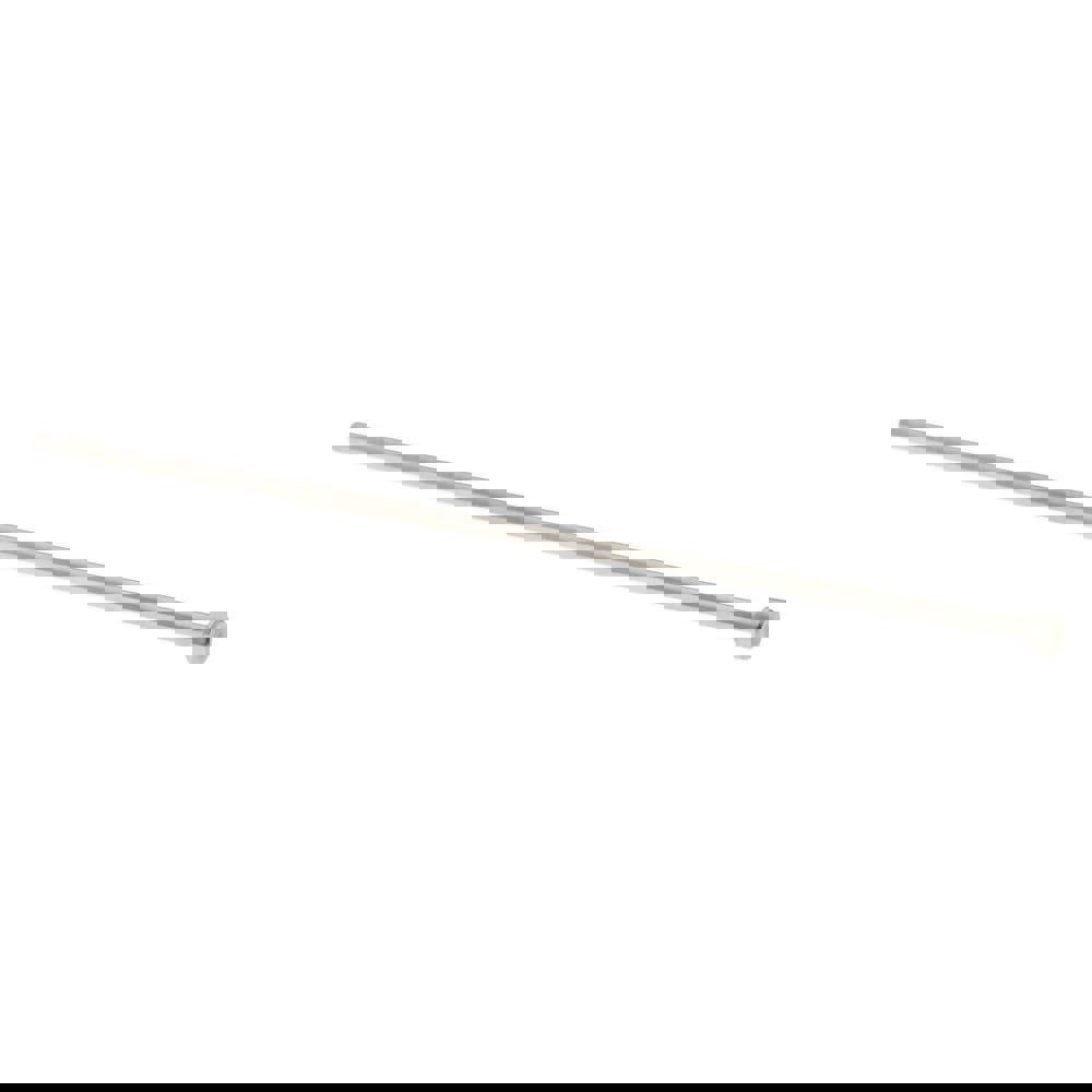 Straight Ejector Pin: 2 mm Pin Dia, 100 mm OAL, Steel