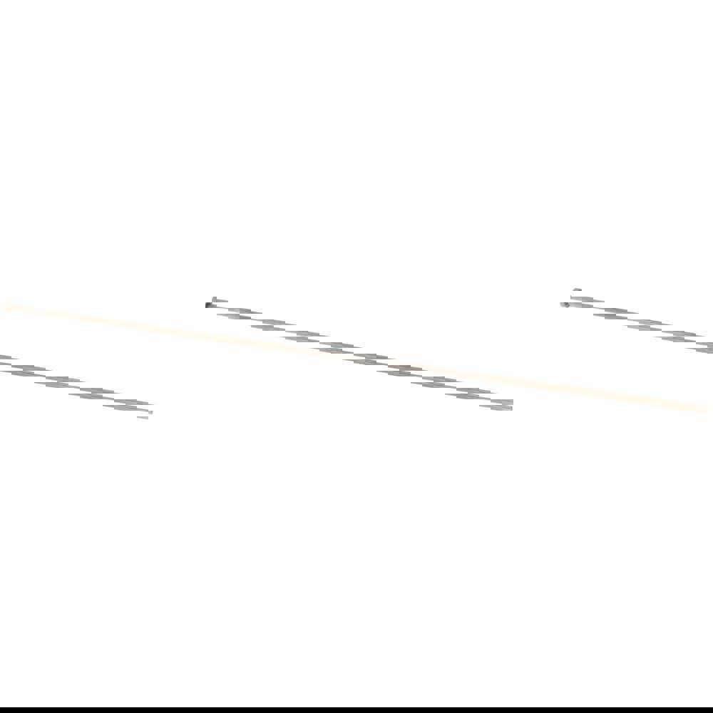 Straight Ejector Pin: 2.5 mm Pin Dia, 250 mm OAL, Steel