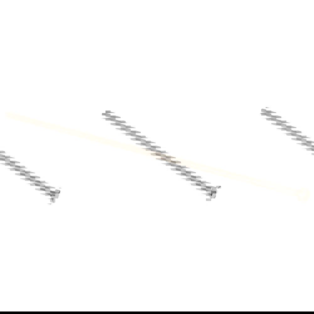 Straight Ejector Pin: 3 mm Pin Dia, 160 mm OAL, Steel