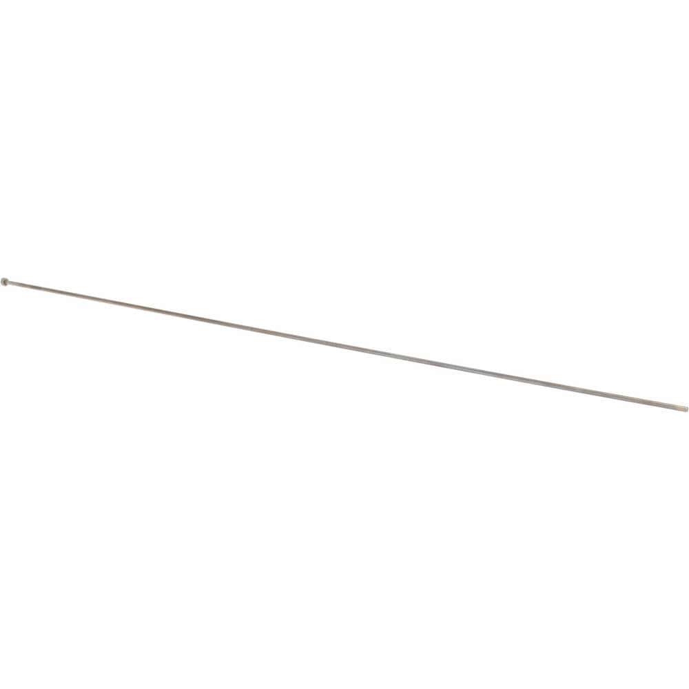 Straight Ejector Pin: 3 mm Pin Dia, 500 mm OAL, Steel