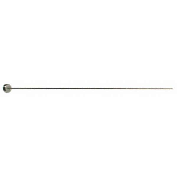 Straight Ejector Pin: 14 mm Pin Dia, 630 mm OAL, Steel