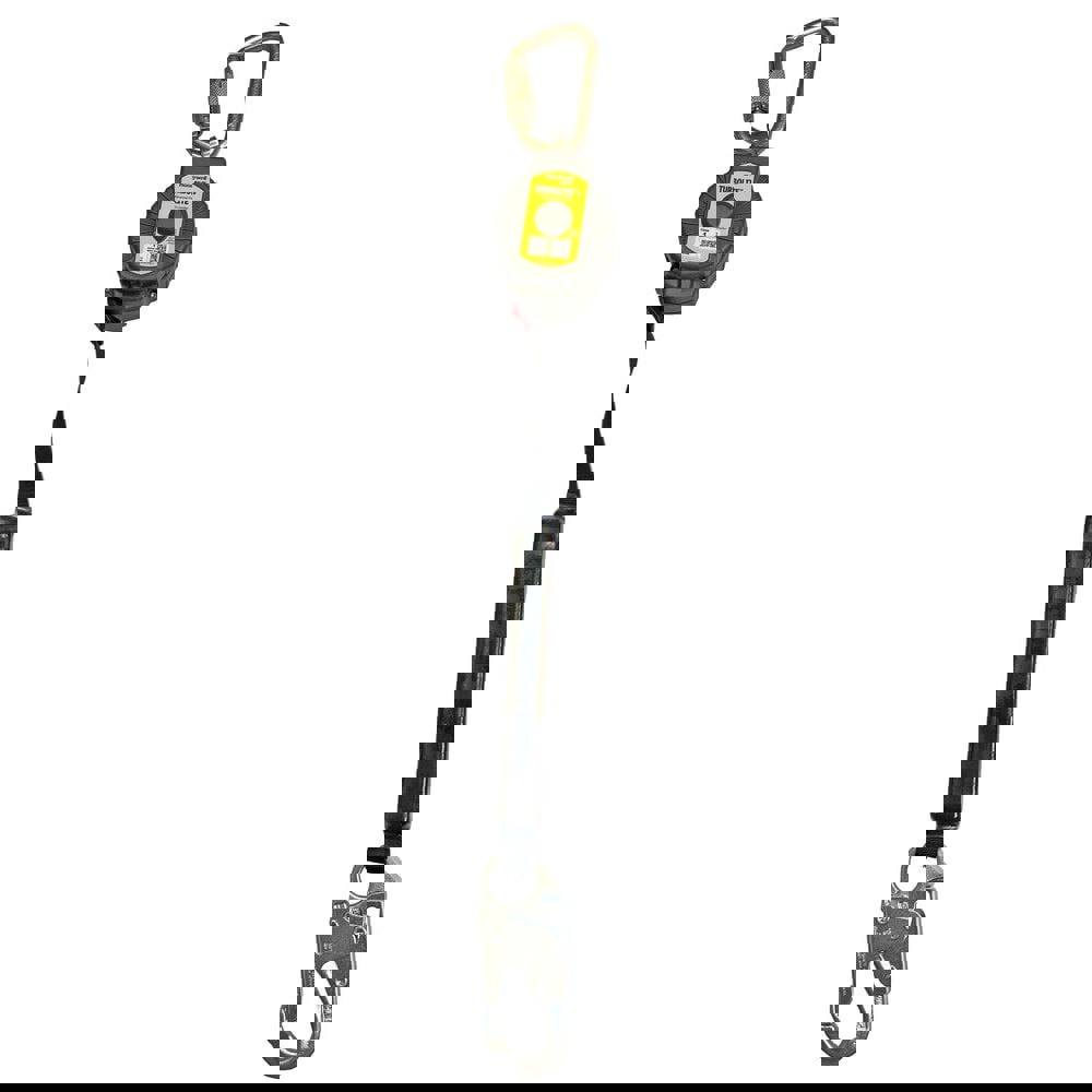 Self-Retracting Fall Limiter: 420, 6' Line, Carabiner Connection