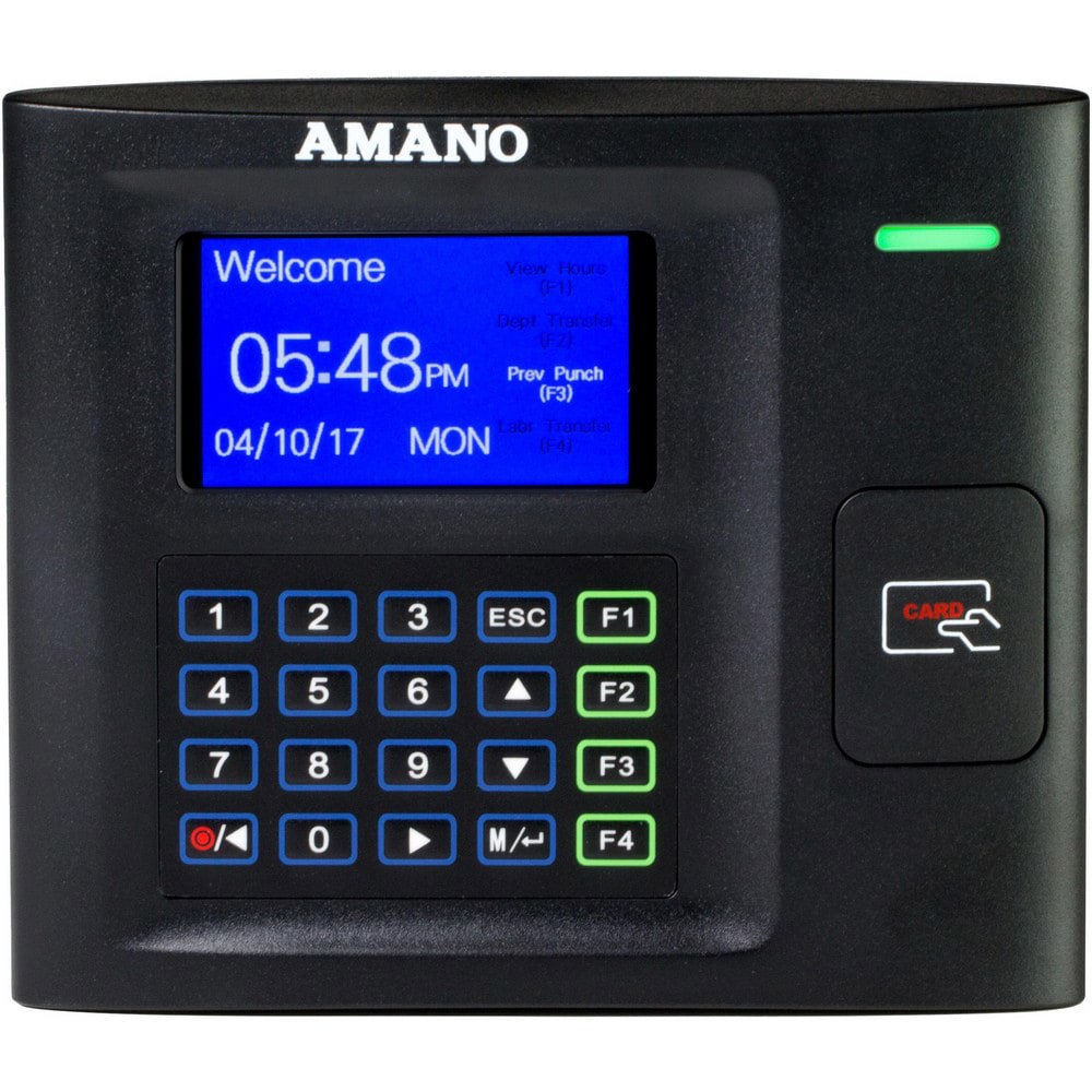 120 VAC, Digital Plastic Automatic Time Clock and Recorder