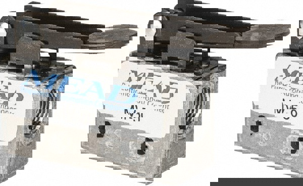 Mechanically Operated Valve: 3-Way Pilot, Fingertip Lever Actuator, 1/8