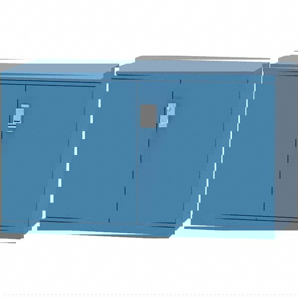 Double Hinged Door Storage Cabinet: 47