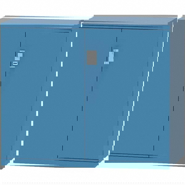 Double Hinged Door Storage Cabinet: 47