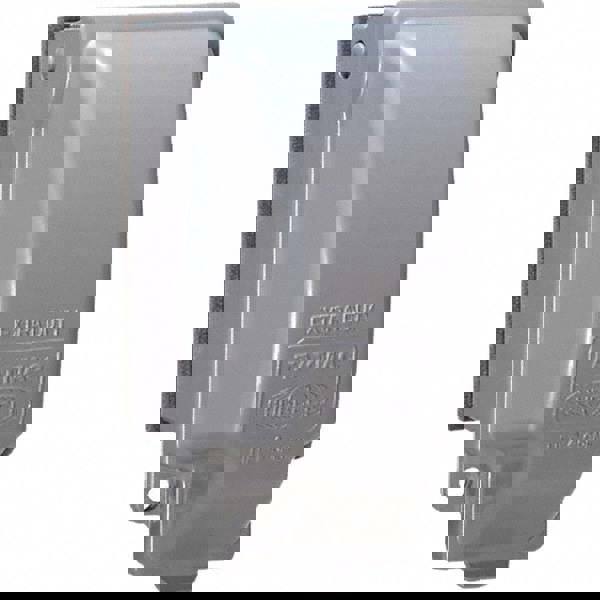 Weatherproof Box Covers; Electrical Box Shape: Rectangle; Number Of Outlets: 3; Resistance Features: Non-Corrosive; Housing Material: Aluminum; Finish: Powder Coat Finish; Overall Length: 3.5500 in; Recommended Environment: Wet Location; Overall Width: 3.