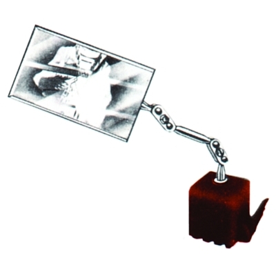 Inspection Mirror: Rectangular, Glass Mirror