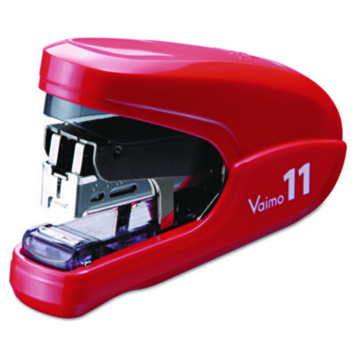 STAPLER,FLTCLH,35 SHTS,RD