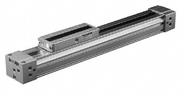 Double Acting Rodless Air Cylinder: 25 mm Bore, 900 mm Stroke, 1/8 NPTF Port